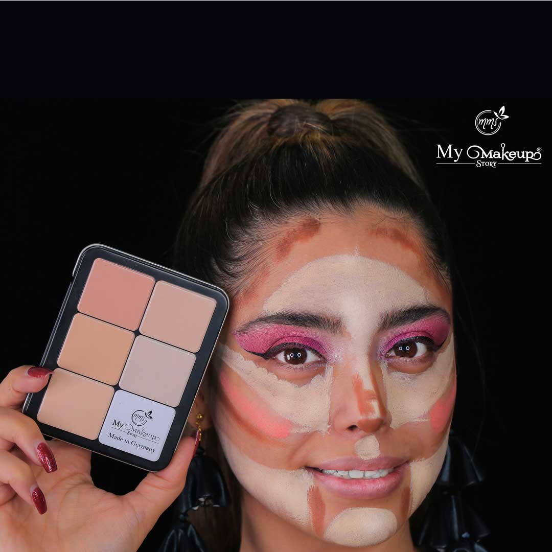 پالت کانتور مای میکاپ استوری My Makeup Story Contour Powder Palette