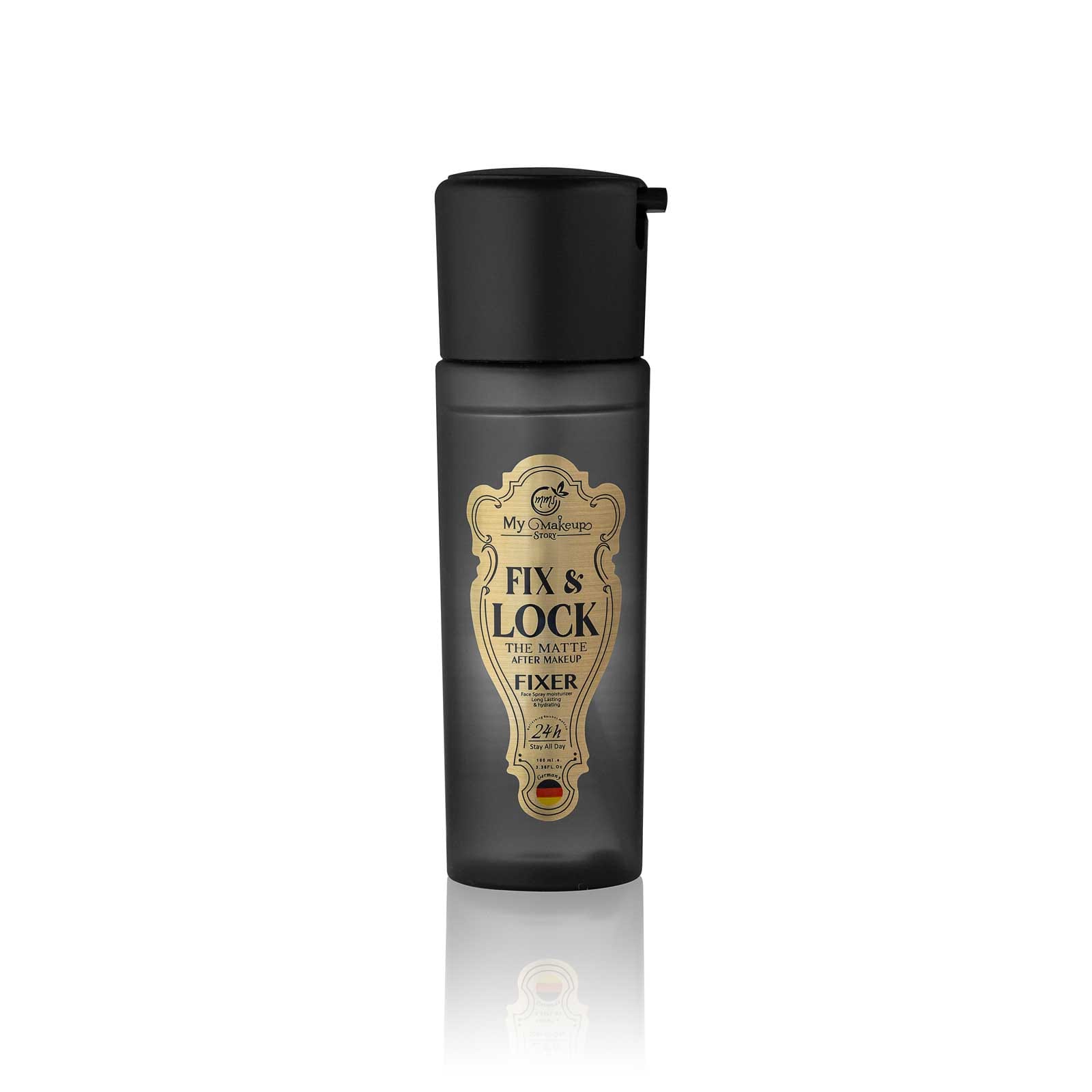 اسپری فیکس مای میکاپ استوری آلمان My Makeup Story FIX & LOCK Lasting and Hydrating After Makeup Fixer